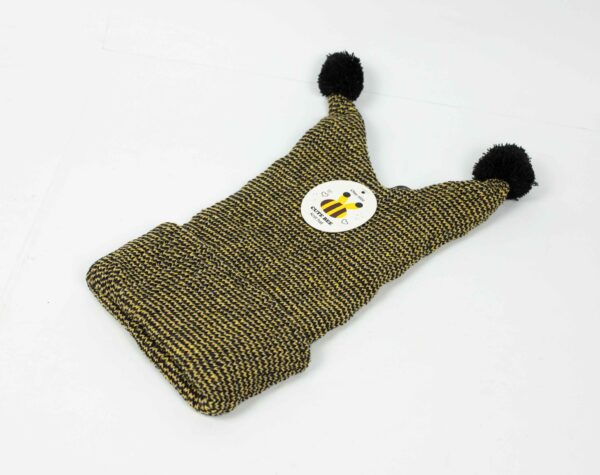 Cute Bee Knit Hat scaled