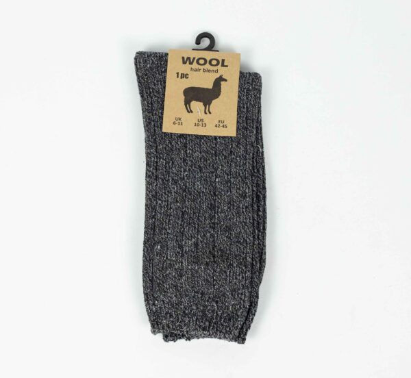 Wool Ribbed Socks scaled