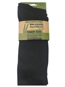 NON-ELASTIC BAMBOO BLEND DIABETIC-FRIENDLY SOCKS