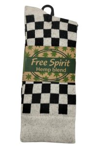 FREE SPIRIT HEMP BLEND SOCKS